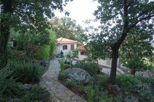 Garden at Bio Hotel Mani Sonnenlink in Kalamata