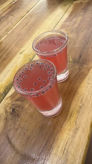 Hibiskus drink  at No Oil No Boil Restaurant - அடுப்பில்லா எண்ணெயில்லா உணவகம் in Chennai