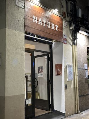 Entrance  at Natury in Barcelona