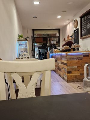 Inside at Natury in Barcelona