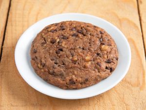 plantbased Cookie with Chocolate and Walnuts at Natury in Barcelona
