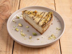 NY Pistachio Cheese Cake at Natury in Barcelona