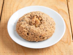 plantbased Cookie with Chocolate and Walnuts, glutenfree and sugarfree at Natury in Barcelona