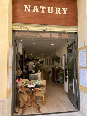 Cafe   at Natury in Barcelona