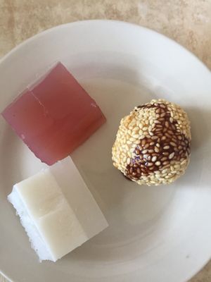 Dessert! at Pepper Tree Veggie Cuisine in Houston