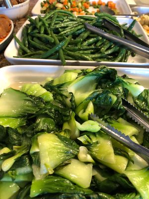 Love their veggies at Pepper Tree Veggie Cuisine in Houston