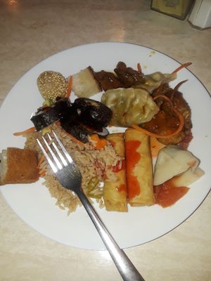 Yum at Pepper Tree Veggie Cuisine in Houston