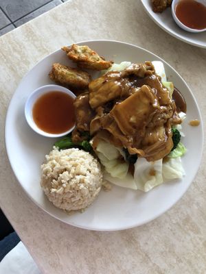 Super delicious! I never knew jackfruit could be so good at Pepper Tree Veggie Cuisine in Houston