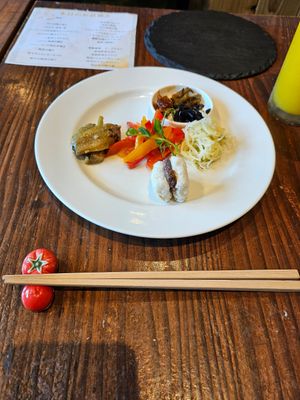  at veggie tempo & sushi in Tokyo