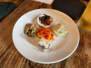   at veggie tempo & sushi in Tokyo