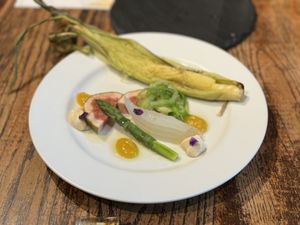   at veggie tempo & sushi in Tokyo