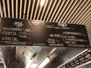 menu  at Grounded Kitchen in Utrecht