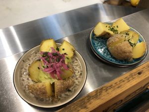 example potatoes  at Grounded Kitchen in Utrecht