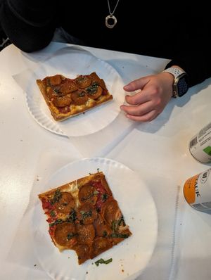 at Williamsburg Pizza - Lower East Side in New York City