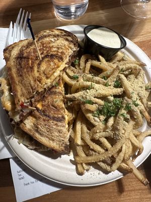 Reuben and truffle fries   at The Joint in Colorado Springs