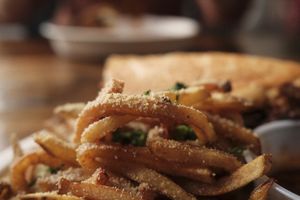 Parmesan truffle fries   at The Joint in Colorado Springs