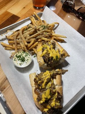 the cheesesteak   at The Joint in Colorado Springs