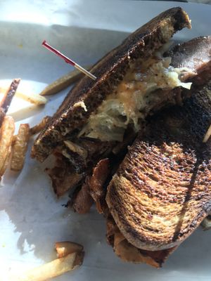 Reuben w/ No-Animal Fries  at The Joint in Colorado Springs