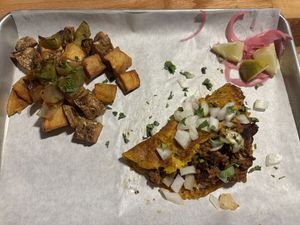 birria omelette  at The Joint in Colorado Springs