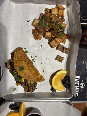 philly omelette   at The Joint in Colorado Springs