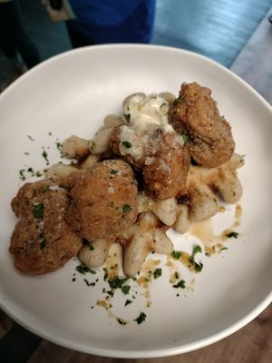 Chicken/Waffles special at The Joint in Colorado Springs