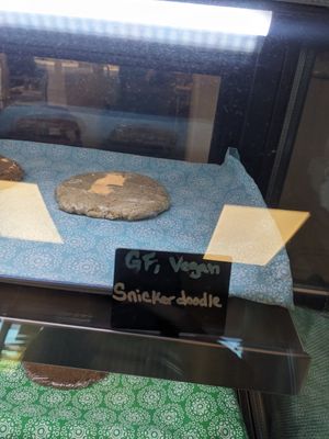 Vegan and gluten free baked good options at Great Full Gardens Cafe & Eatery in Reno