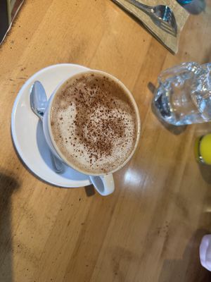 Magic mushroom coffee  at Great Full Gardens Cafe & Eatery in Reno