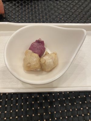 Frittelle di patate dolci   at Noodles Store in Turin