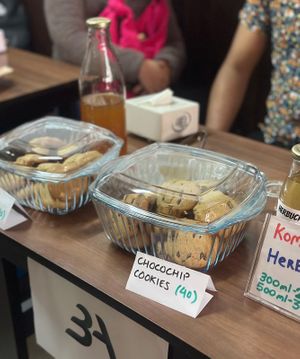  Vegan chocochip cookies. at 3A Cafe in Kathmandu