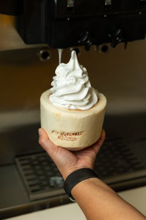 All-you-can-fill Dairy Free & Gluten Free Coconut Soft serve at COCOLO in Hawthorn