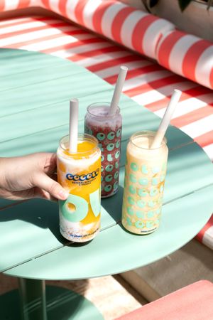 Refreshing Vegan, Dairy free, Gluten free COCOLO Chillers - Mango Rush, Strawberry Cream, Pinacolada at COCOLO in Hawthorn