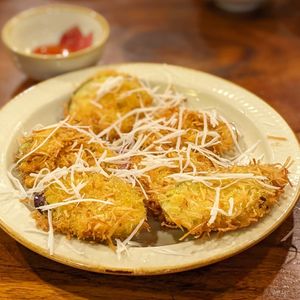 Vegan Eggplant and Coconut at Madam Tran Restaurant & Cooking Class in Hanoi