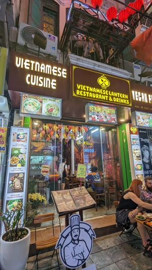 Exterior at Vietnamese Lantern in Hanoi