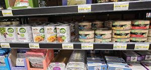 Vegan seafood at Jungle Jim's International Market in Fairfield