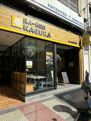 Outside at Ramen Kagura - Zaragoza in Zaragoza