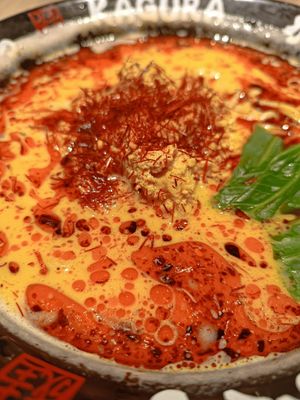 Tantam Ramen (spicy 🔥) at Ramen Kagura - Zaragoza in Zaragoza