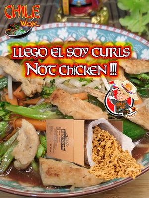 Soy Curls Not Avalaible! at Chilewok Meat & Vegan - Reino del Aji in La Serena