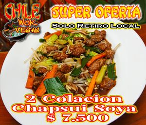 Promo 2 X Chapsui Soya Not Avalaible at Chilewok Meat & Vegan - Reino del Aji in La Serena