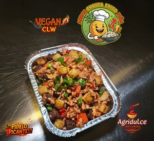 Pineapple Fried Rice at Chilewok Meat & Vegan - Reino del Aji in La Serena