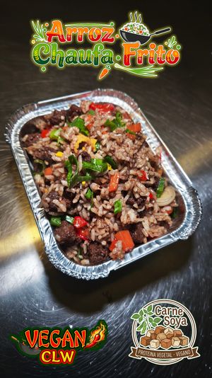 Tofu Fried Rice at Chilewok Meat & Vegan - Reino del Aji in La Serena