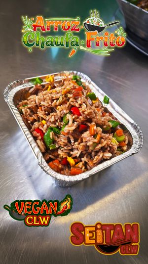 Seitan Fried Rice at Chilewok Meat & Vegan - Reino del Aji in La Serena