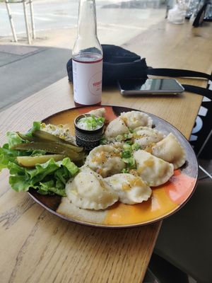 Dumplings of the day at Kemuri in Reykjavik