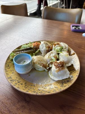 I ate one before the pic. I couldn’t wait!  at Kemuri in Reykjavik