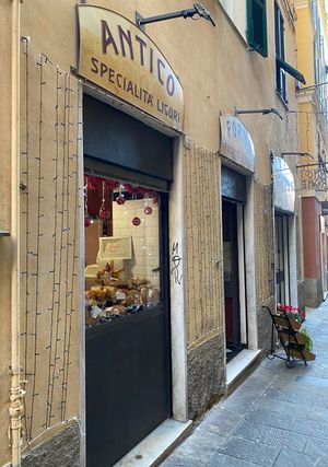   at Antico Forno Patrone in Genoa