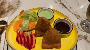 Samosa at Atithi Indian Restaurant Eindhoven in Eindhoven