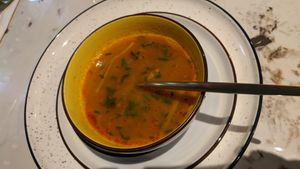Soup at Atithi Indian Restaurant Eindhoven in Eindhoven