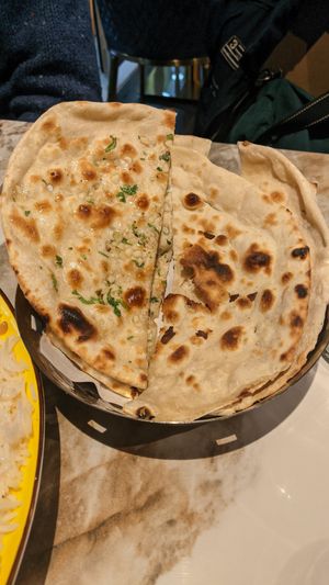 Naan at Atithi Indian Restaurant Eindhoven in Eindhoven