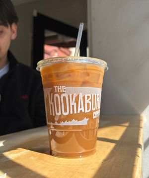 the aussie w oat milk   at The Kookaburra - Downtown in St Augustine