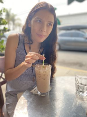Horchata  at The Grain Cafe in Los Angeles