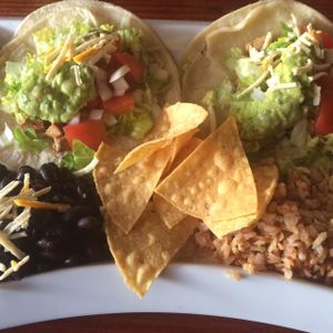 Taco Plate at The Grain Cafe in Los Angeles